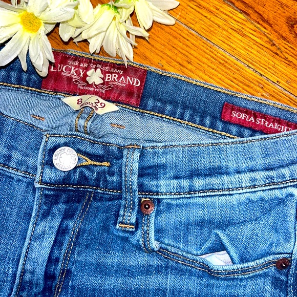 Lucky Brand Denim - LUCKY🍀BRAND Sofia Straight JEANS Size 8/29💙